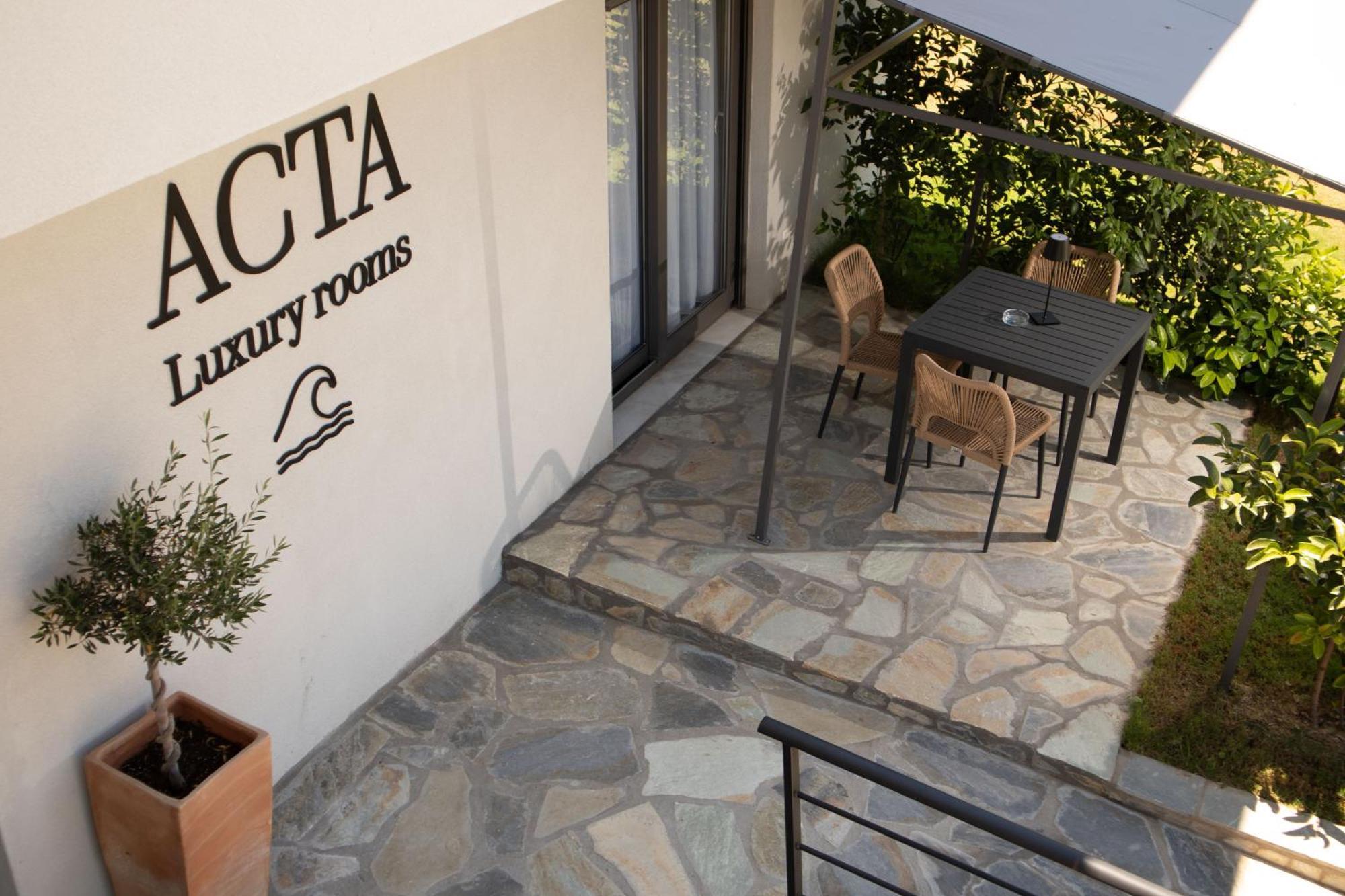 Acta Luxury Rooms Nikiti  Luaran gambar